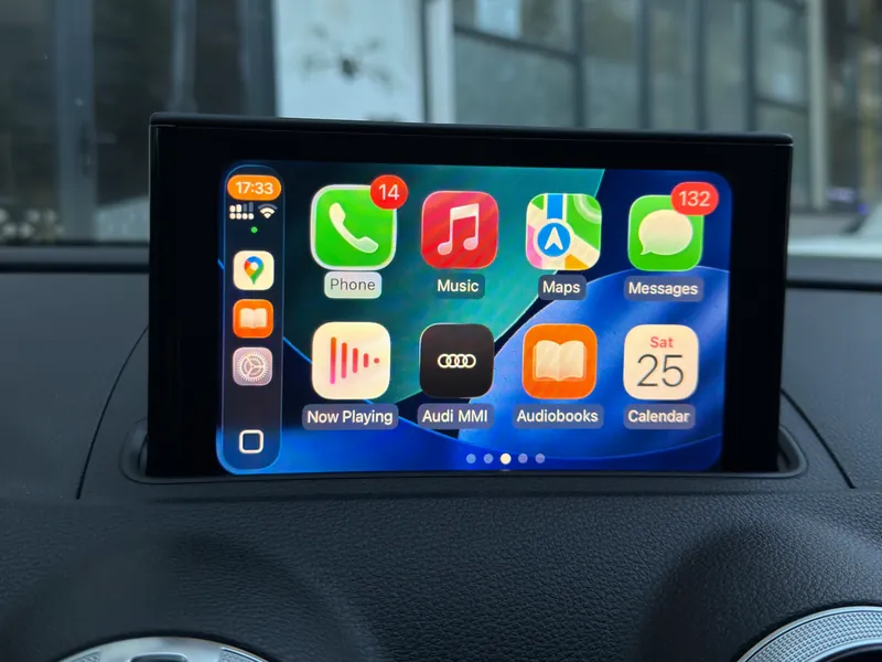 Audi - Apple CarPlay - Aplikacionet e CarPlay në ekranin e makinës